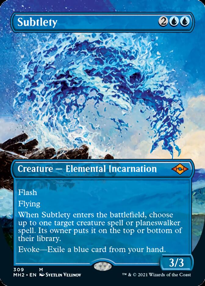 Subtlety (Borderless Alternate Art) [Modern Horizons 2] - Magic: The Gathering - Card Brawlers | Quebec | Canada |