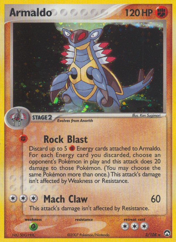 Armaldo (3/108) [EX: Power Keepers] - Pokémon - Card Brawlers | Quebec | Canada |