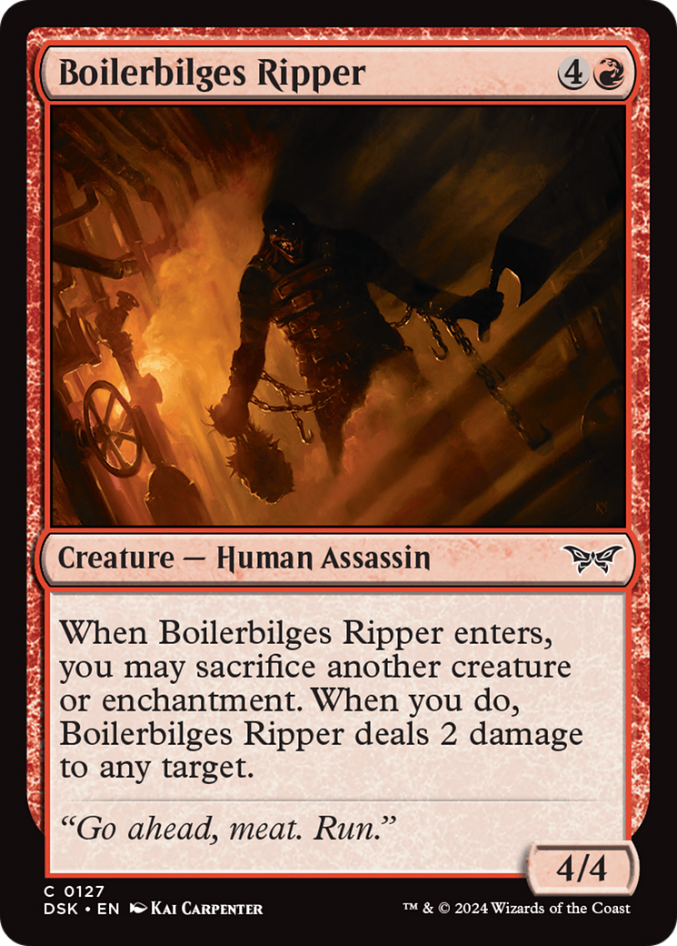Boilerbilges Ripper [Duskmourn: House of Horror] - Magic: The Gathering - Card Brawlers | Quebec | Canada |