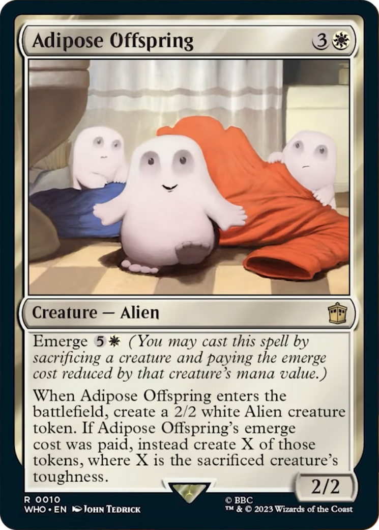 Adipose Offspring [Doctor Who] - Magic: The Gathering - Card Brawlers | Quebec | Canada |
