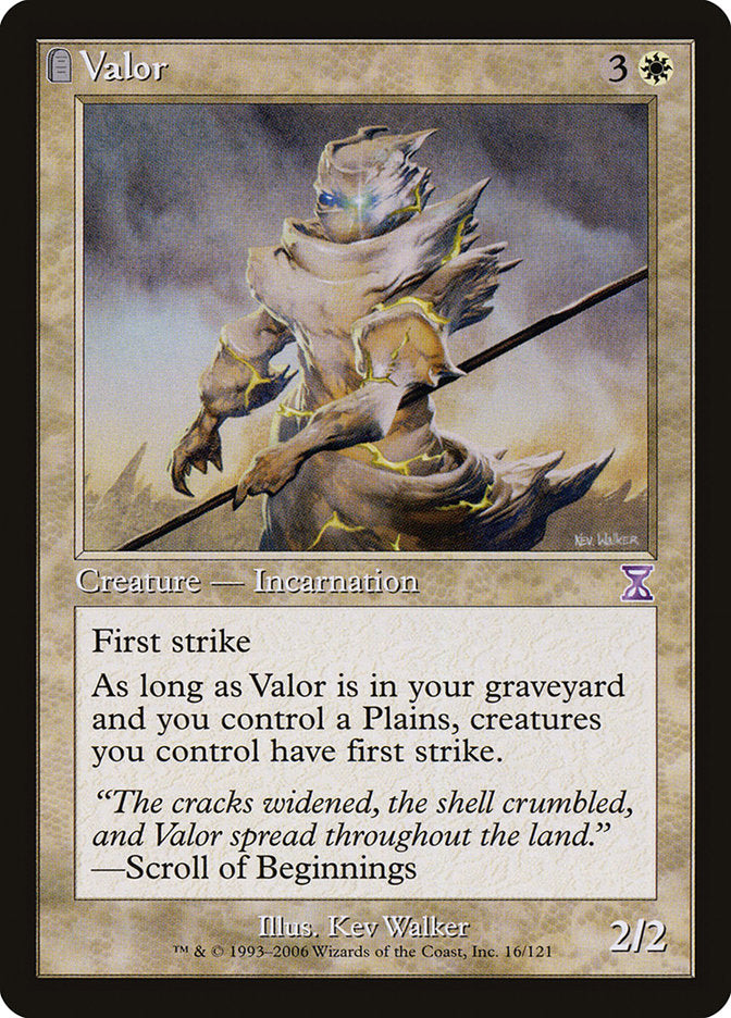 Valor [Time Spiral Timeshifted] - Magic: The Gathering - Card Brawlers | Quebec | Canada |