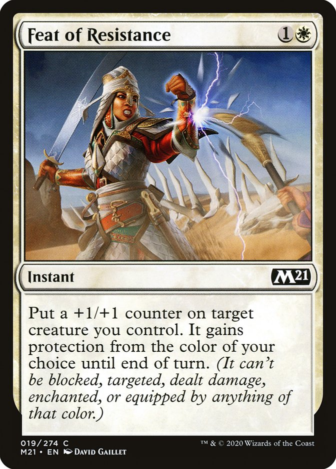 Feat of Resistance [Core Set 2021] - Magic: The Gathering - Card Brawlers | Quebec | Canada |