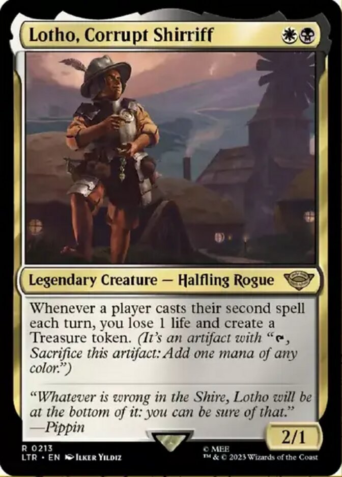 Lotho, Corrupt Shirriff [The Lord of the Rings: Tales of Middle-Earth] - Magic: The Gathering - Card Brawlers | Quebec | Canada |