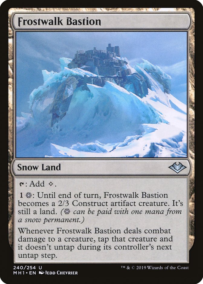 Frostwalk Bastion [Modern Horizons] - Magic: The Gathering - Card Brawlers | Quebec | Canada |