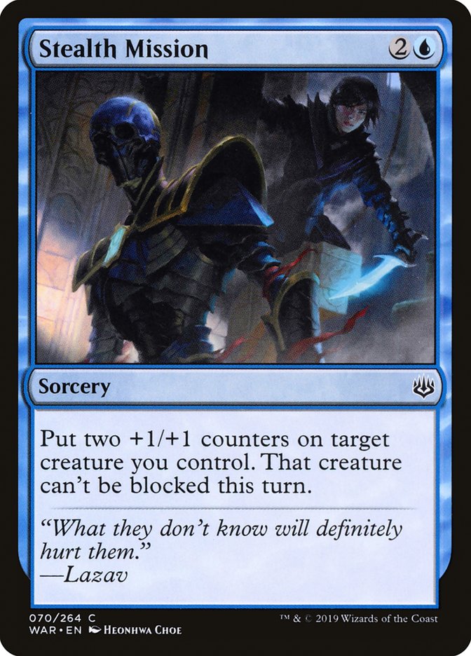 Stealth Mission [War of the Spark] - Magic: The Gathering - Card Brawlers | Quebec | Canada |