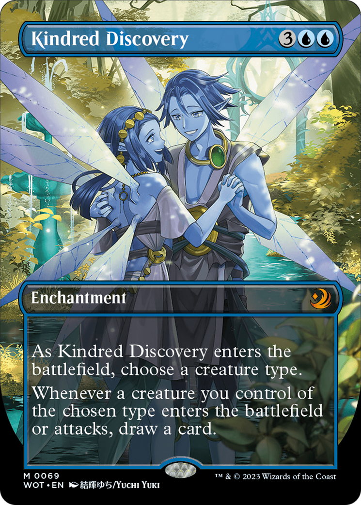 Kindred Discovery (Anime Borderless) [Wilds of Eldraine: Enchanting Tales] - Magic: The Gathering - Card Brawlers | Quebec | Canada |