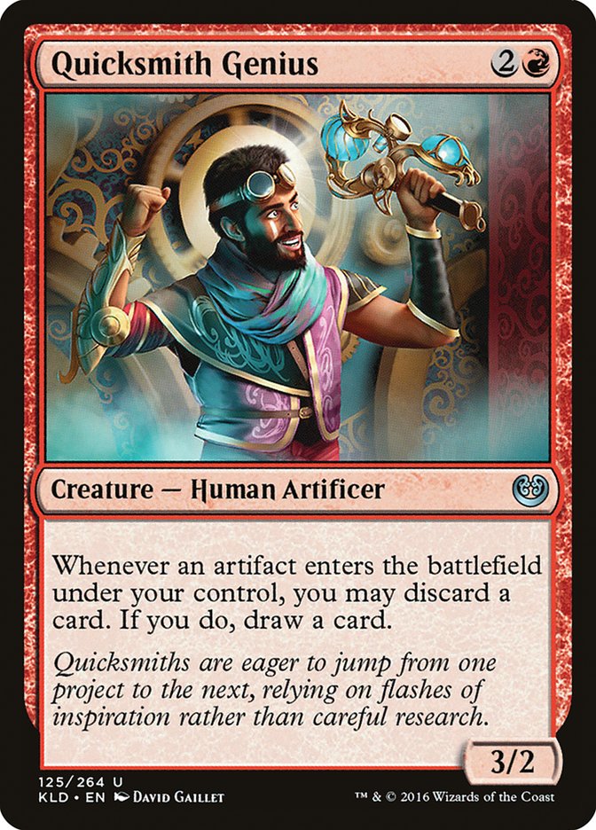 Quicksmith Genius [Kaladesh] - Magic: The Gathering - Card Brawlers | Quebec | Canada |