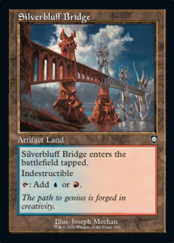 Silverbluff Bridge (Retro) [The Brothers' War Commander] - Magic: The Gathering - Card Brawlers | Quebec | Canada |
