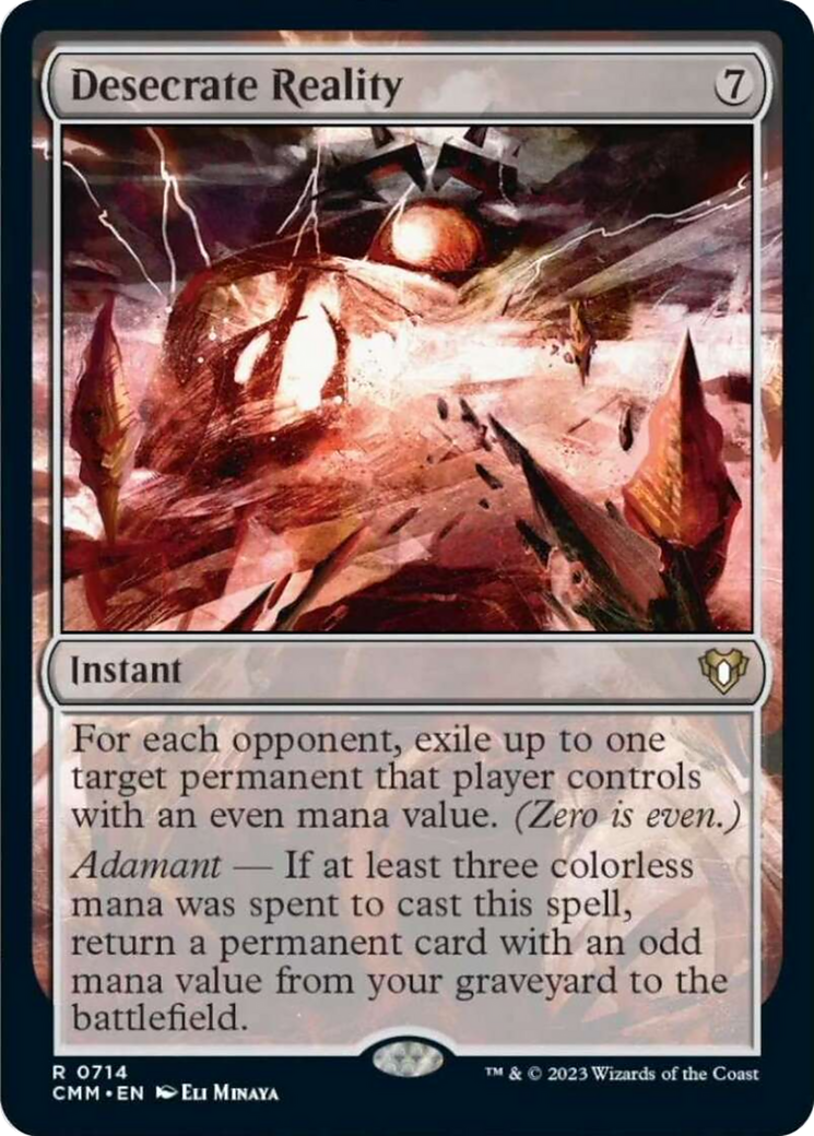 Desecrate Reality [Commander Masters] - Magic: The Gathering - Card Brawlers | Quebec | Canada |