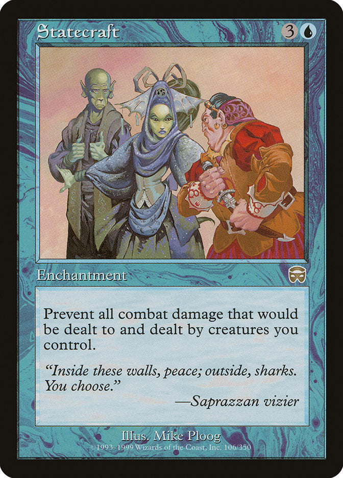 Statecraft [Mercadian Masques] - Magic: The Gathering - Card Brawlers | Quebec | Canada |