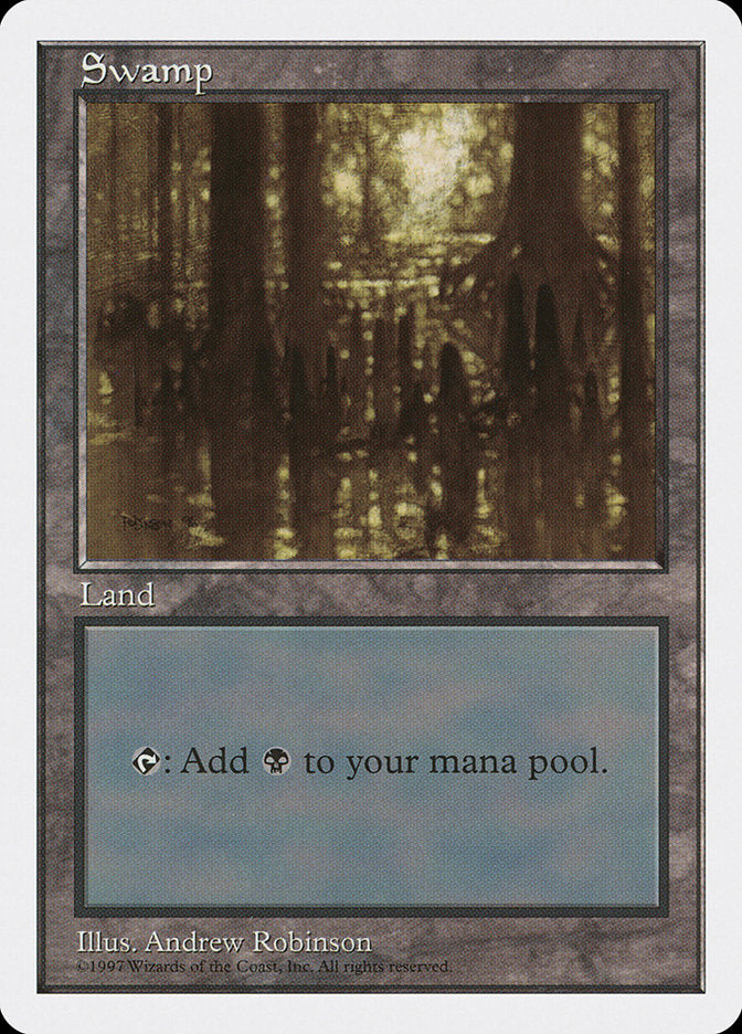 Swamp (438) [Fifth Edition] - Magic: The Gathering - Card Brawlers | Quebec | Canada |