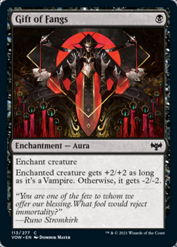 Gift of Fangs [Innistrad: Crimson Vow] - Magic: The Gathering - Card Brawlers | Quebec | Canada |