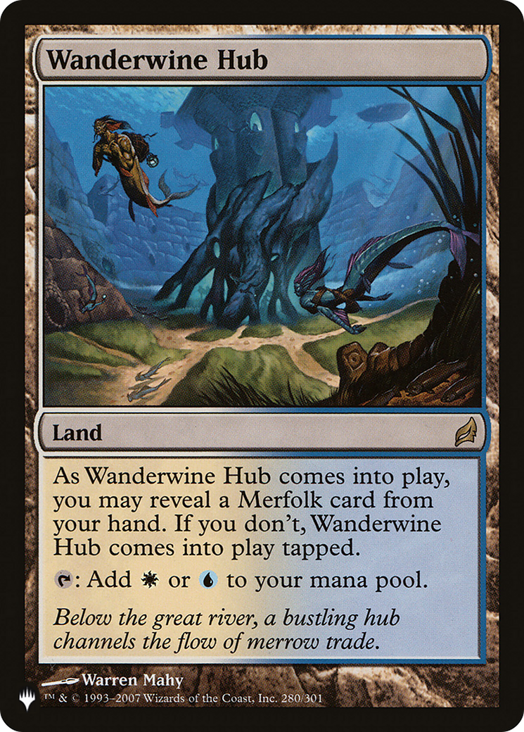 Wanderwine Hub (LRW) [The List] - Magic: The Gathering - Card Brawlers | Quebec | Canada |
