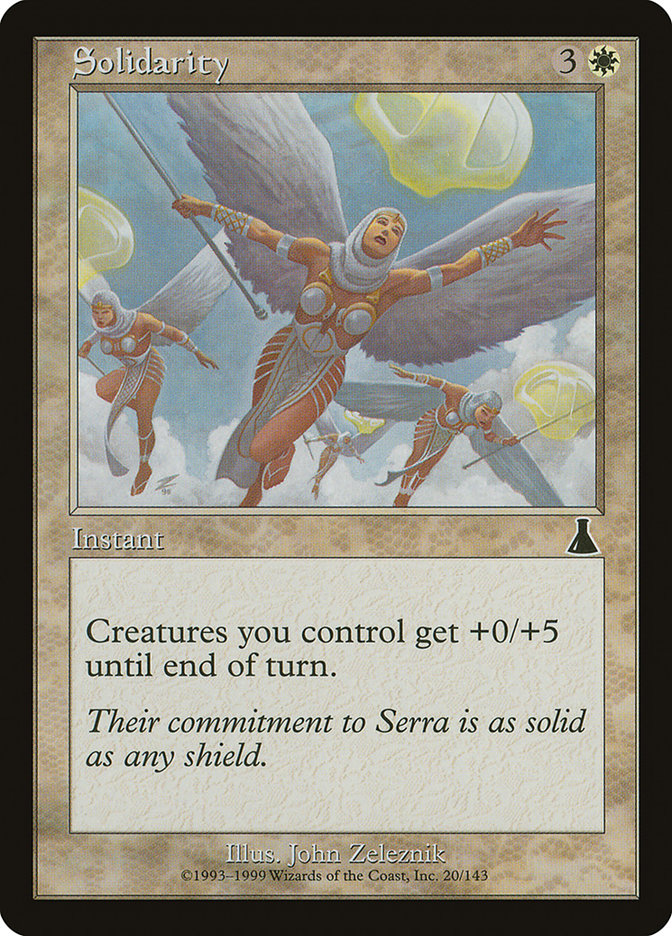 Solidarity [Urza's Destiny] - Magic: The Gathering - Card Brawlers | Quebec | Canada |