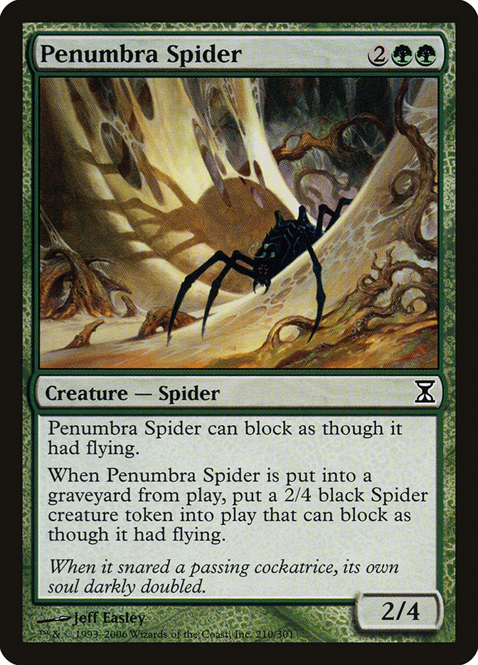 Penumbra Spider [Time Spiral] - Magic: The Gathering - Card Brawlers | Quebec | Canada |