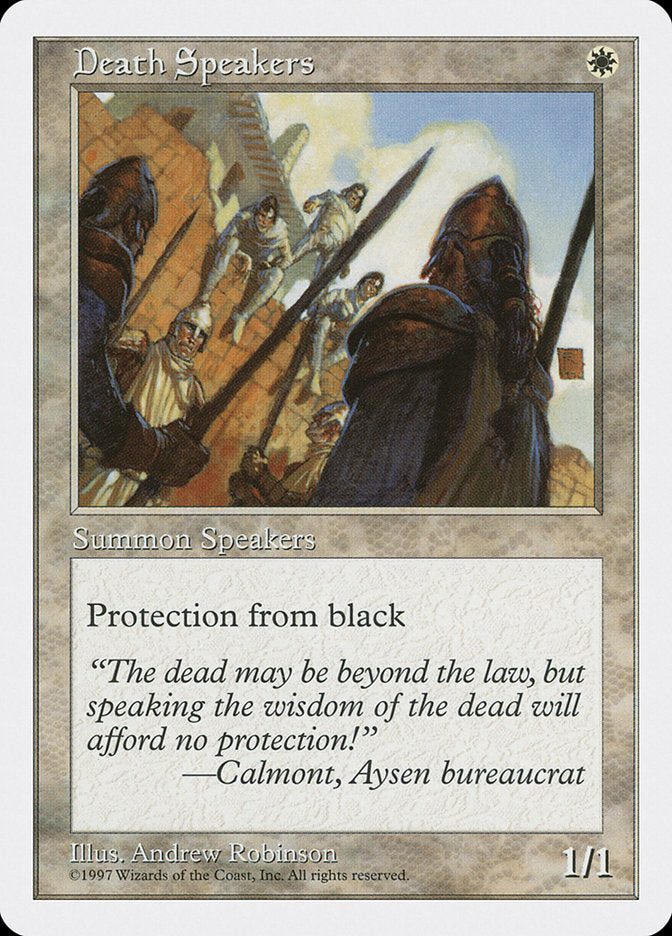 Death Speakers [Fifth Edition] - Magic: The Gathering - Card Brawlers | Quebec | Canada |
