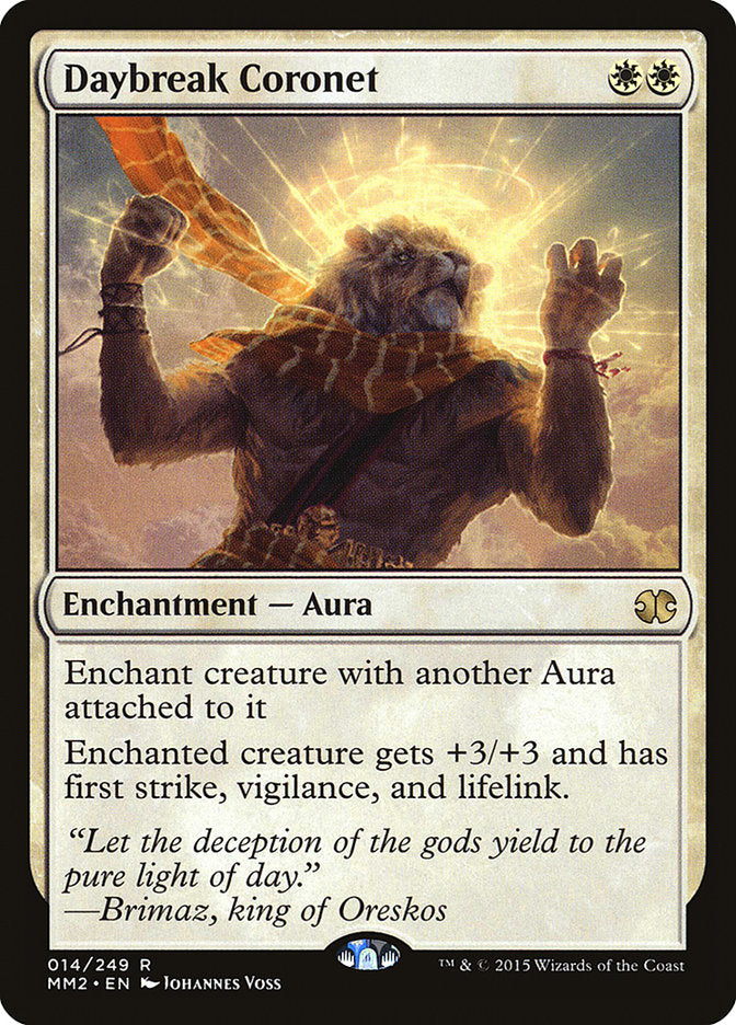 Daybreak Coronet [Modern Masters 2015] - Magic: The Gathering - Card Brawlers | Quebec | Canada |