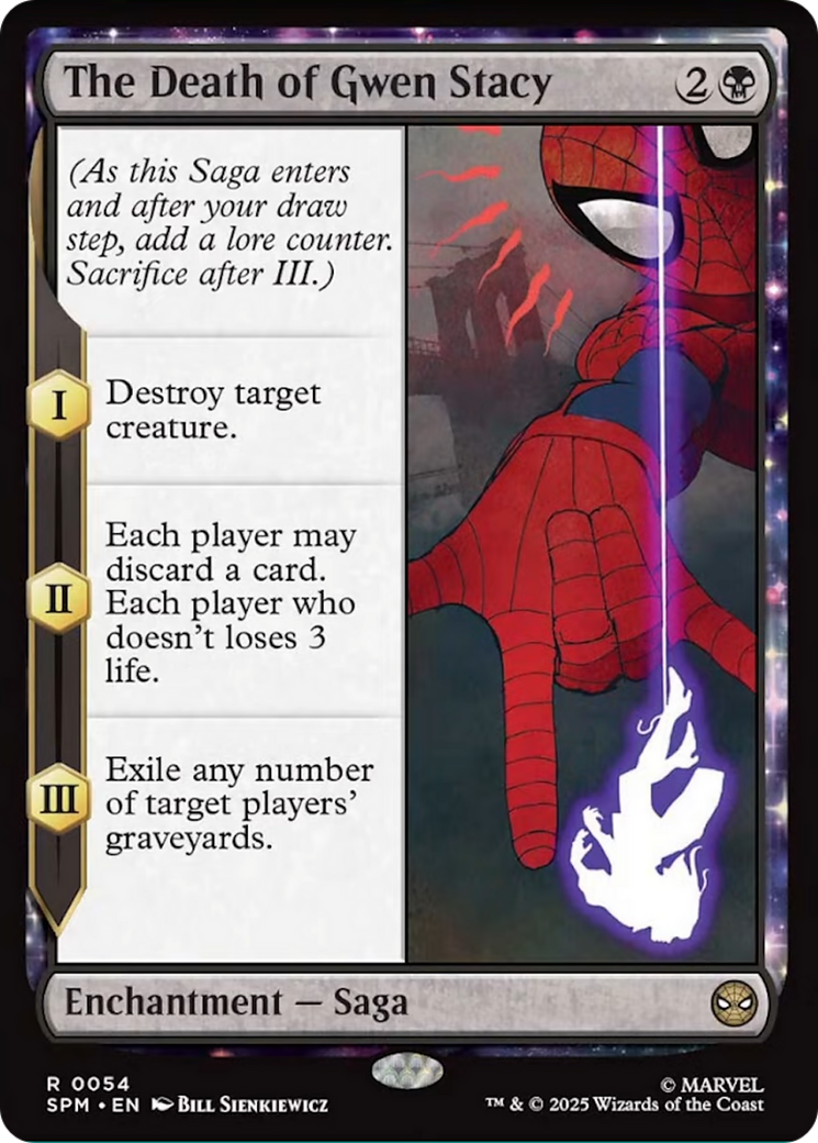 The Death of Gwen Stacy [Marvel's Spider-Man] - Magic: The Gathering - Card Brawlers | Quebec | Canada |