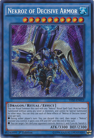 Nekroz of Decisive Armor [THSF-EN019] Secret Rare - Yu-Gi-Oh! - Card Brawlers | Quebec | Canada |
