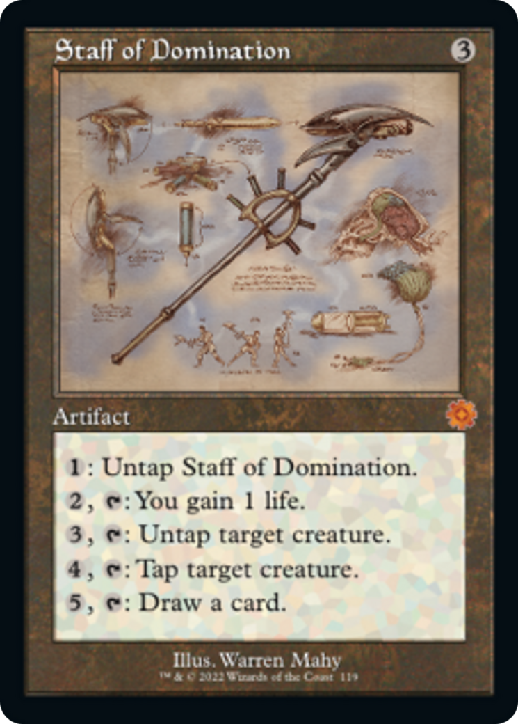 Staff of Domination (Retro Schematic) [The Brothers' War Retro Artifacts] - Magic: The Gathering - Card Brawlers | Quebec | Canada |