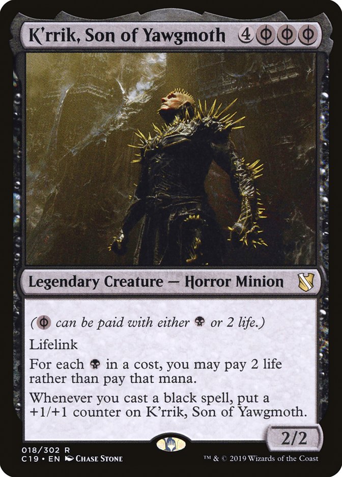 K'rrik, Son of Yawgmoth [Commander 2019] - Magic: The Gathering - Card Brawlers | Quebec | Canada |