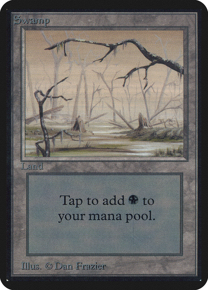 Swamp (291) [Alpha Edition] - Magic: The Gathering - Card Brawlers | Quebec | Canada |