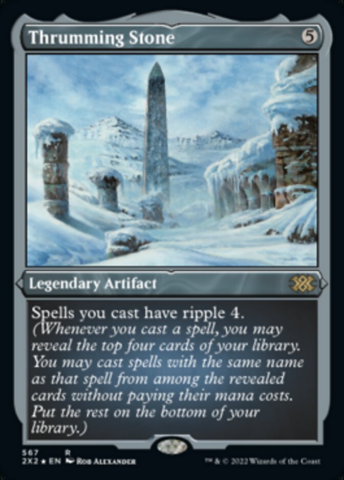 Thrumming Stone (Foil Etched) [Double Masters 2022] - Magic: The Gathering - Card Brawlers | Quebec | Canada |