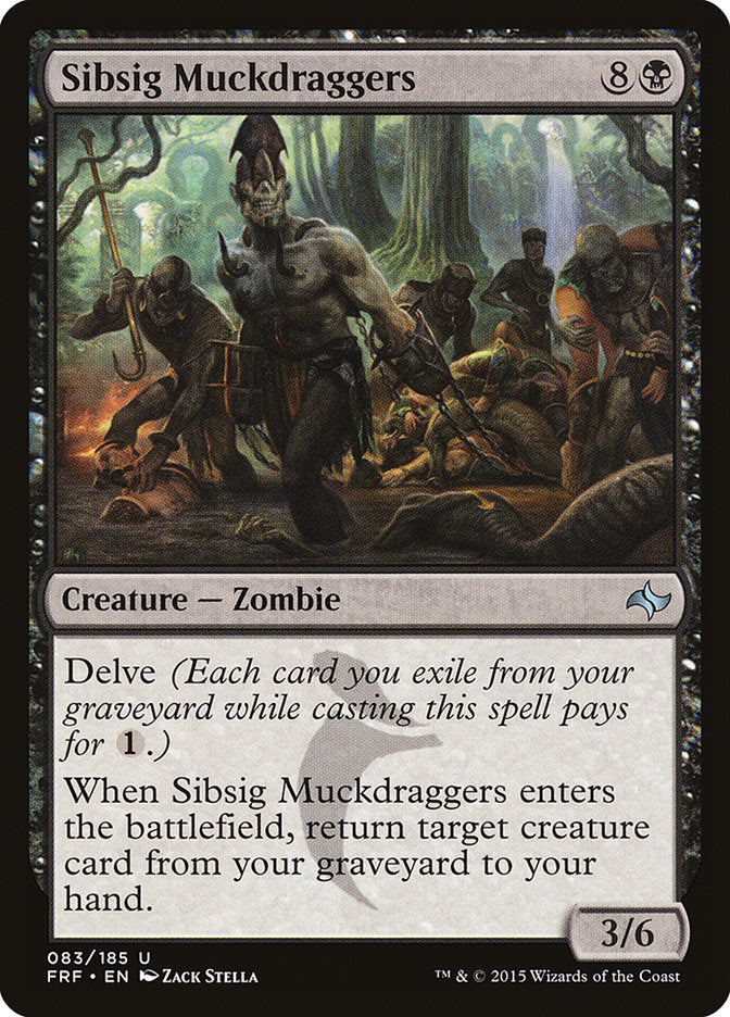 Sibsig Muckdraggers [Fate Reforged] - Magic: The Gathering - Card Brawlers | Quebec | Canada |
