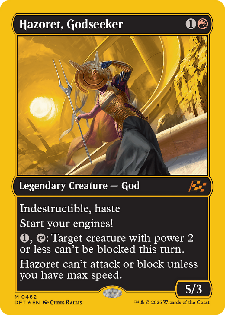 Hazoret, Godseeker (First-Place Foil) [Aetherdrift] - Magic: The Gathering - Card Brawlers | Quebec | Canada |