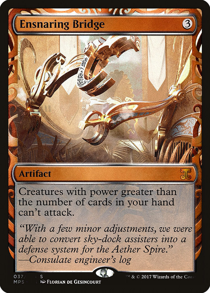 Ensnaring Bridge [Kaladesh Inventions] - Magic: The Gathering - Card Brawlers | Quebec | Canada |