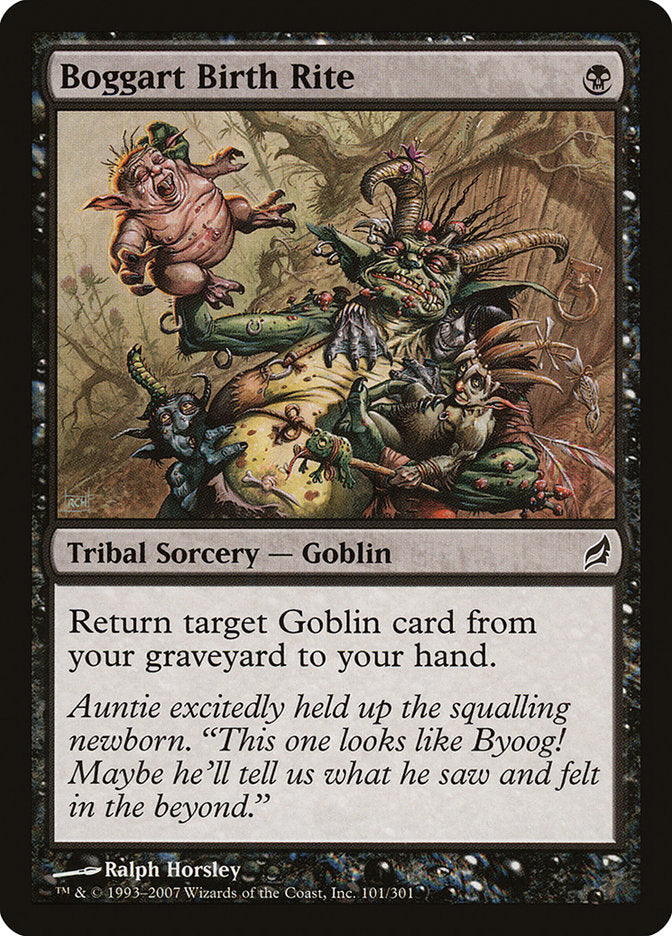 Boggart Birth Rite [Lorwyn] - Magic: The Gathering - Card Brawlers | Quebec | Canada |