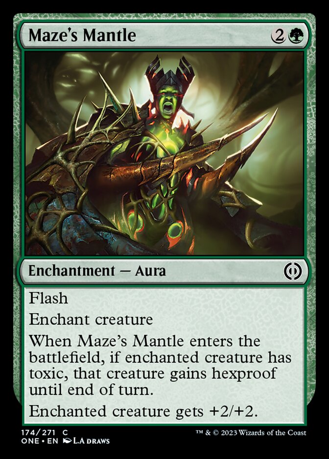 Maze's Mantle [Phyrexia: All Will Be One] - Magic: The Gathering - Card Brawlers | Quebec | Canada |