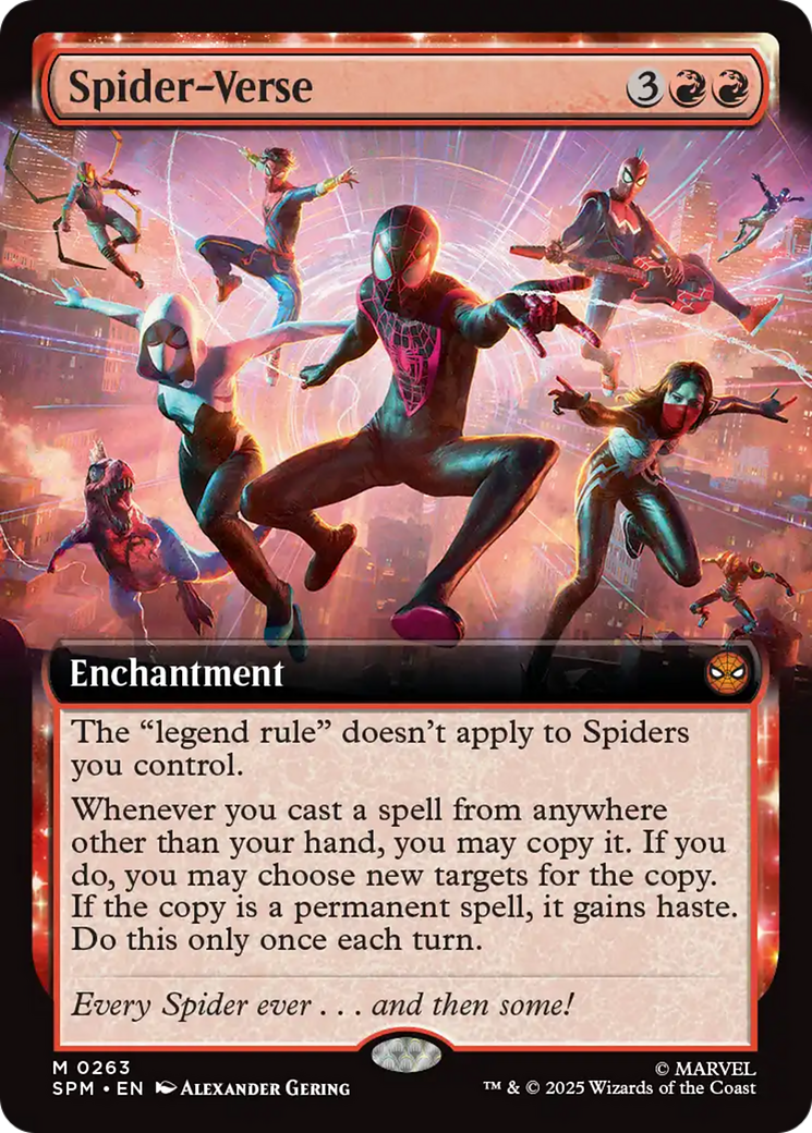 Spider-Verse (Extended Art) [Marvel's Spider-Man] - Magic: The Gathering - Card Brawlers | Quebec | Canada |