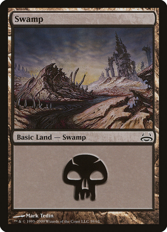 Swamp (59) [Duel Decks: Divine vs. Demonic] - Magic: The Gathering - Card Brawlers | Quebec | Canada |