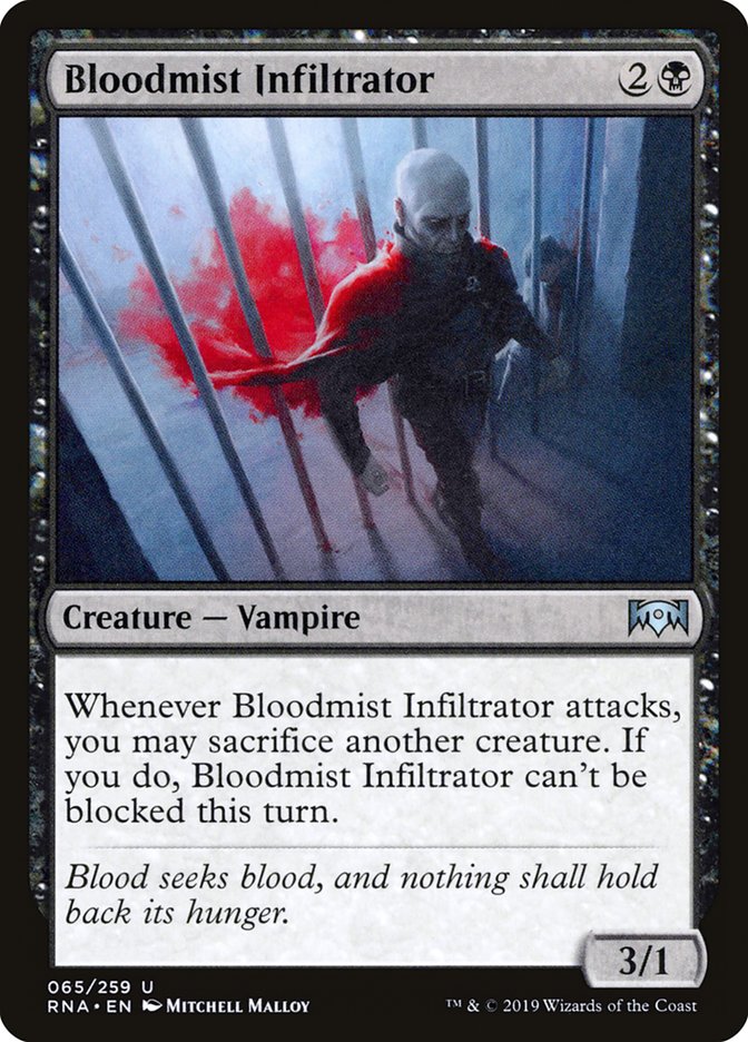 Bloodmist Infiltrator [Ravnica Allegiance] - Magic: The Gathering - Card Brawlers | Quebec | Canada |