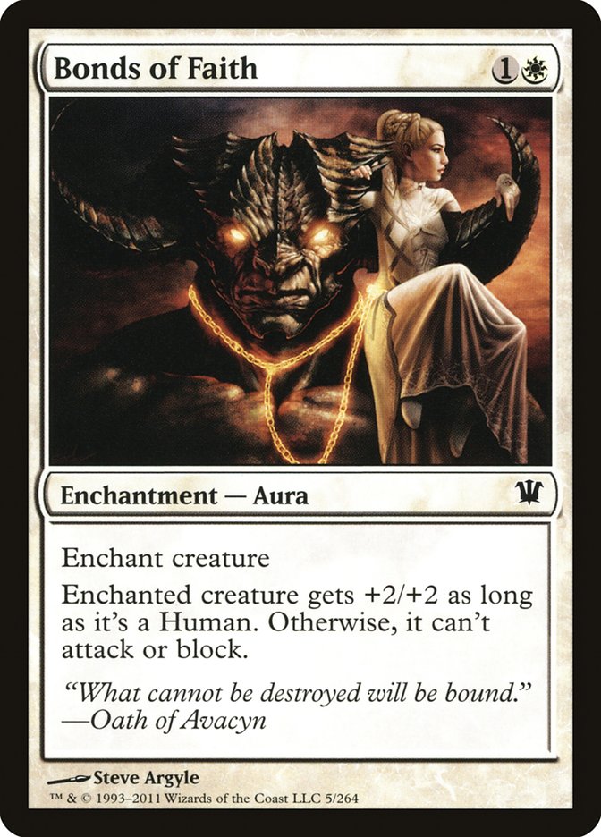 Bonds of Faith [Innistrad] - Magic: The Gathering - Card Brawlers | Quebec | Canada |