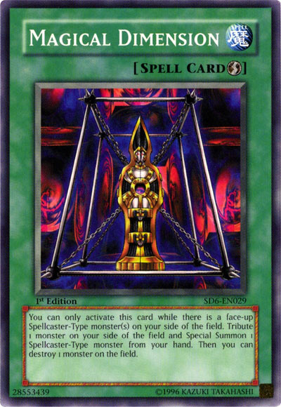 Magical Dimension [SD6-EN029] Common - Yu-Gi-Oh! - Card Brawlers | Quebec | Canada |
