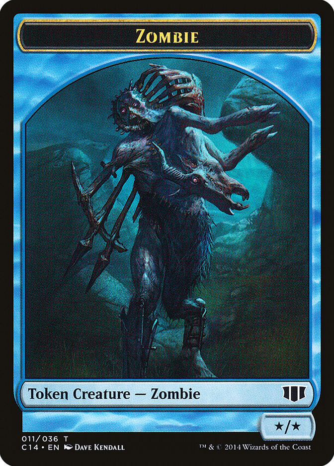 Ape // Zombie (011/036) Double-Sided Token [Commander 2014 Tokens] - Magic: The Gathering - Card Brawlers | Quebec | Canada |