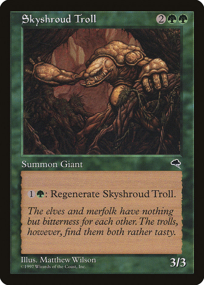 Skyshroud Troll [Tempest] - Magic: The Gathering - Card Brawlers | Quebec | Canada |