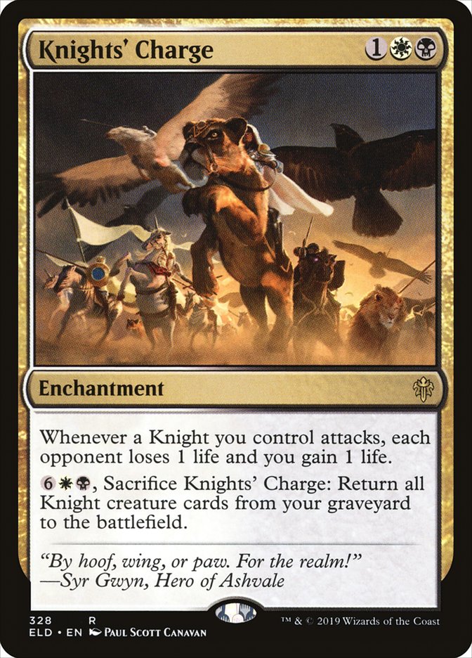 Knights' Charge [Throne of Eldraine] - Magic: The Gathering - Card Brawlers | Quebec | Canada |