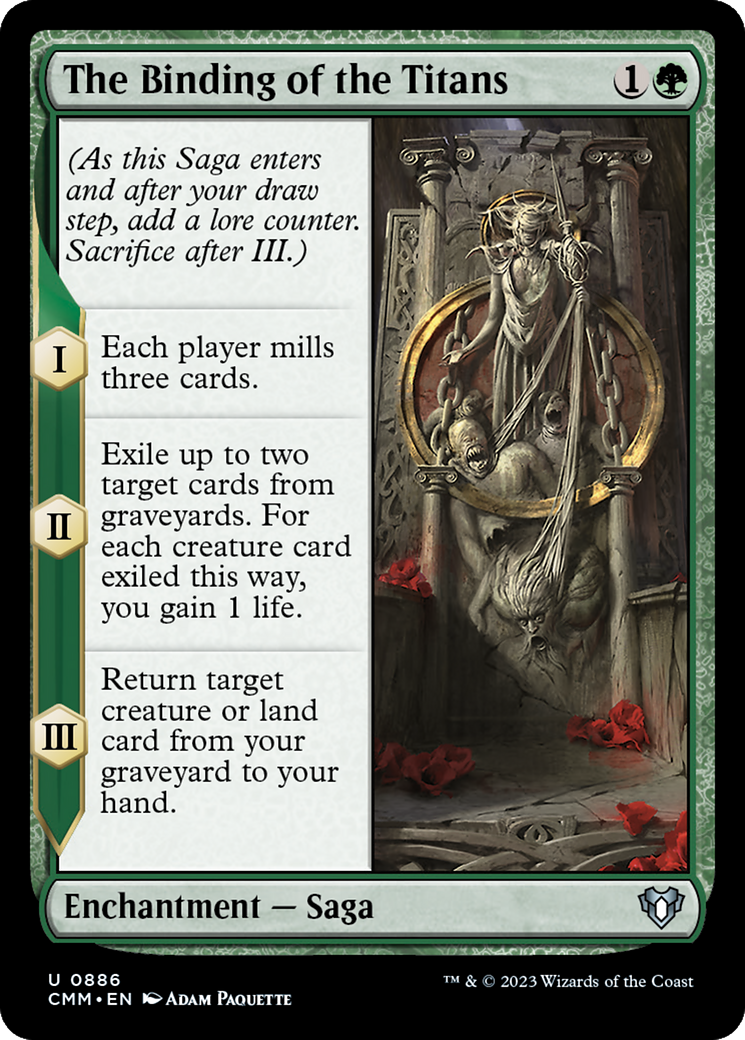 The Binding of the Titans [Commander Masters] - Magic: The Gathering - Card Brawlers | Quebec | Canada |