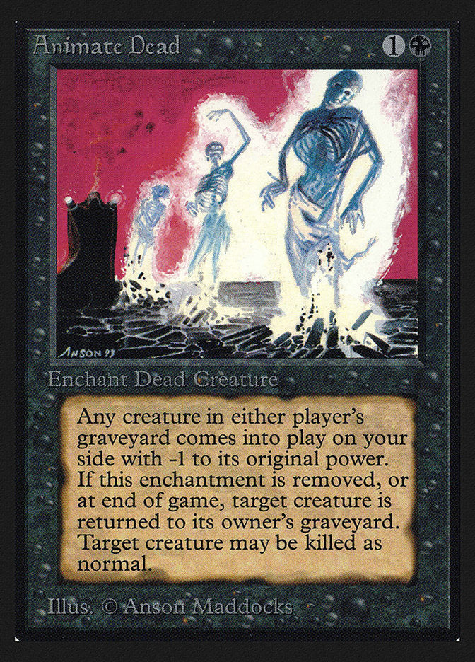Animate Dead [International Collectors' Edition] - Magic: The Gathering - Card Brawlers | Quebec | Canada |