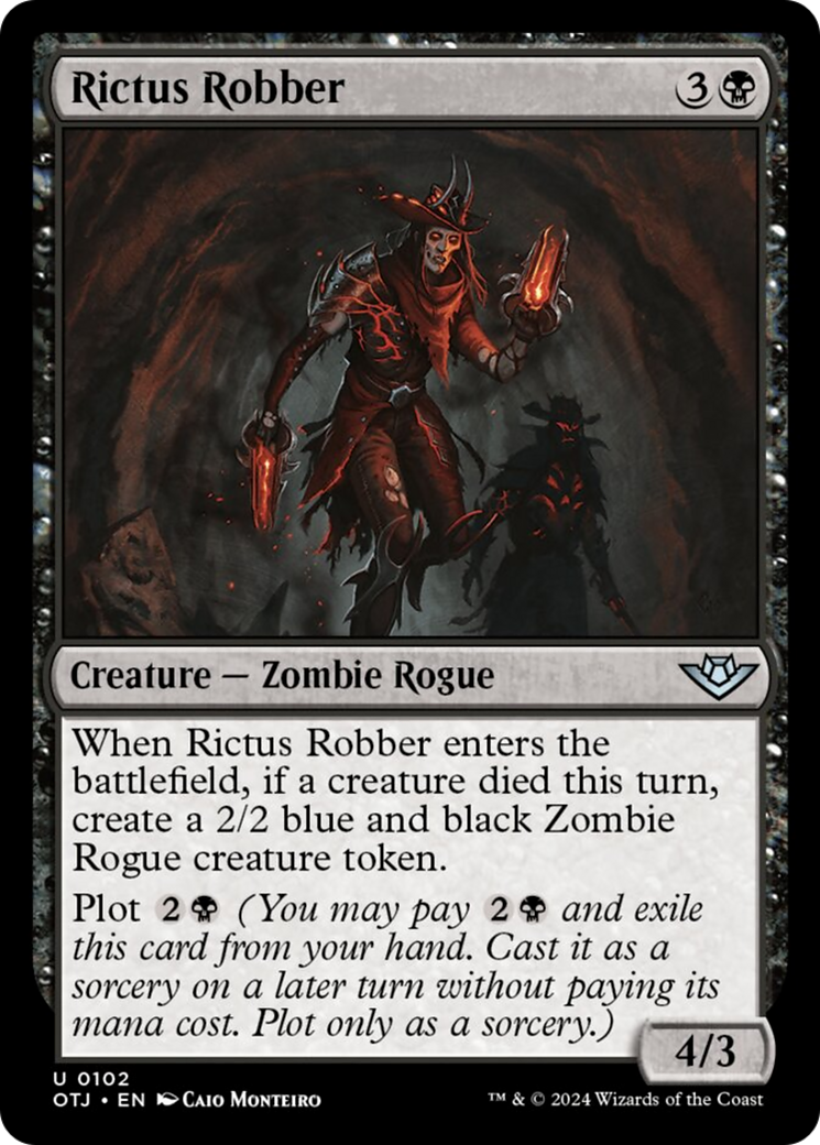 Rictus Robber [Outlaws of Thunder Junction] - Magic: The Gathering - Card Brawlers | Quebec | Canada |