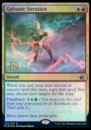 Galvanic Iteration [Innistrad: Midnight Hunt Prerelease Promos] - Magic: The Gathering - Card Brawlers | Quebec | Canada |