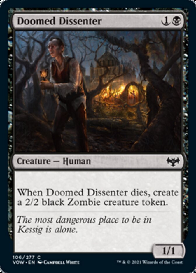 Doomed Dissenter [Innistrad: Crimson Vow] - Magic: The Gathering - Card Brawlers | Quebec | Canada |