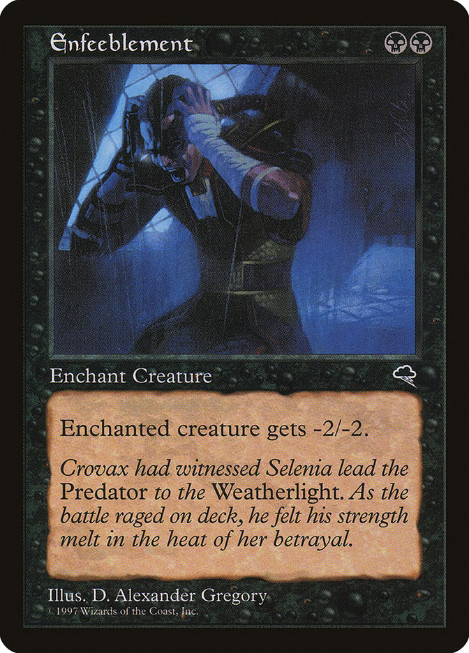 Enfeeblement [Tempest] - Magic: The Gathering - Card Brawlers | Quebec | Canada |