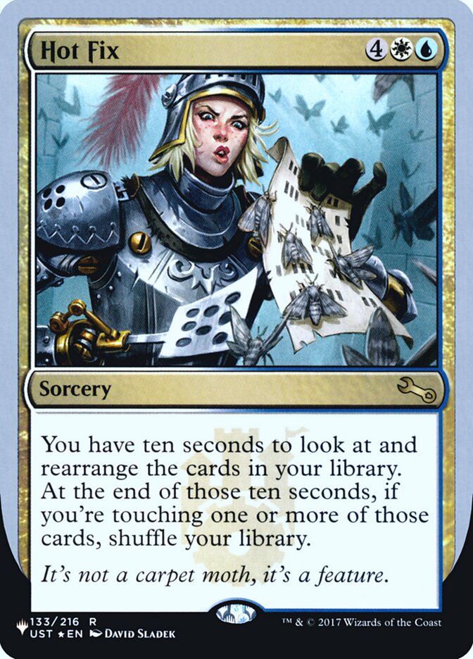 Hot Fix (Unfinity Foil Edition) [The List] - Magic: The Gathering - Card Brawlers | Quebec | Canada |