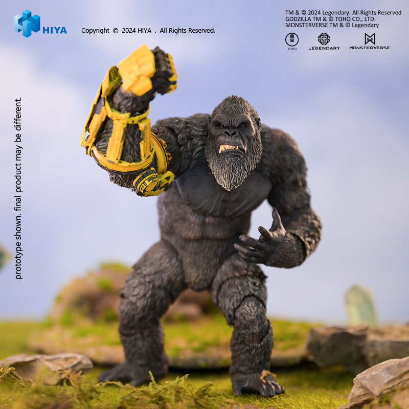 Hiya Toys - Godzilla X Kong - The New Empire - Kong B.E.A.S.T. Glove Version - (PREORDER) March 15, 2027