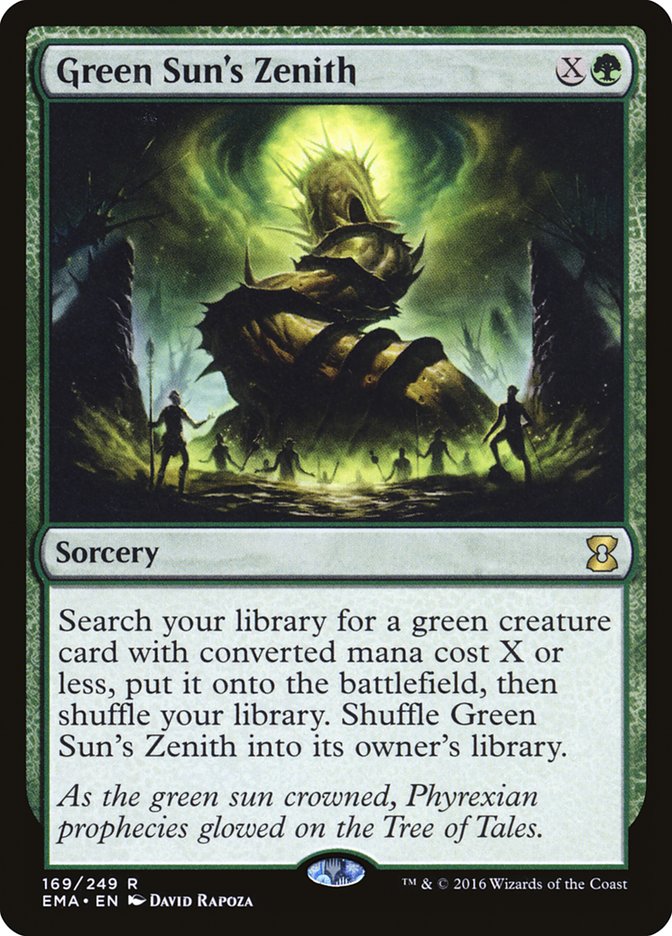 Green Sun's Zenith [Eternal Masters] - Magic: The Gathering - Card Brawlers | Quebec | Canada |