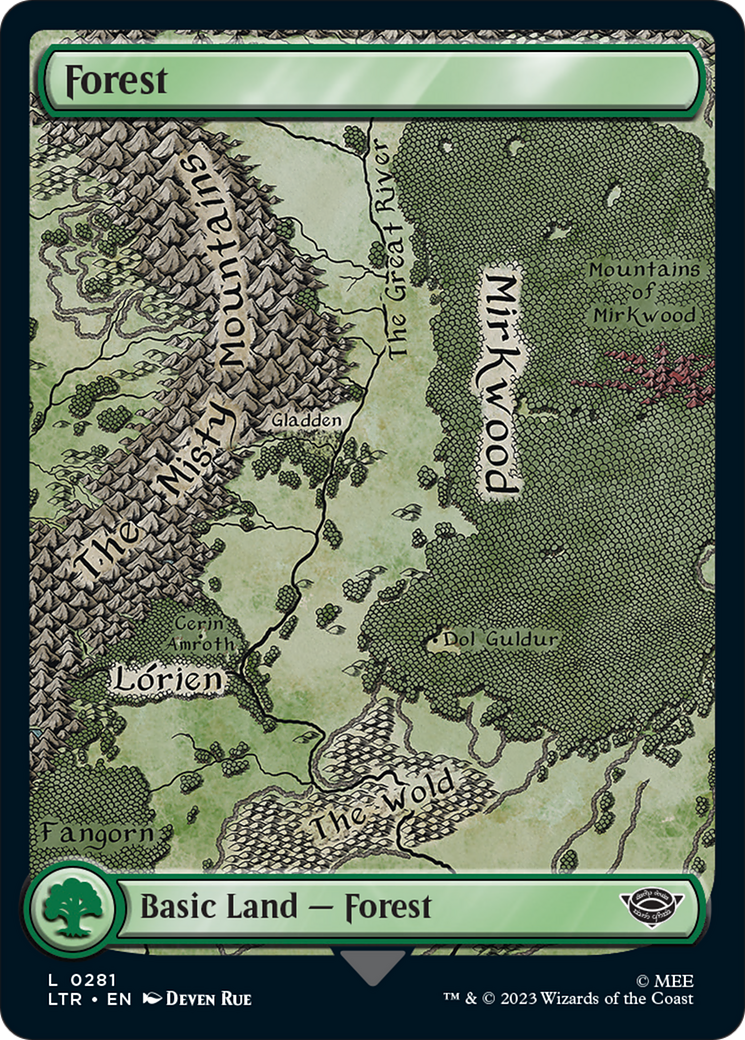 Forest (281) [The Lord of the Rings: Tales of Middle-Earth] - Magic: The Gathering - Card Brawlers | Quebec | Canada |